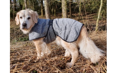 rukka Comfy wärmende Hundejacke, schwarz