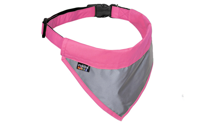 rukka Flip Safety Scarf Sicherheitshalstuch, neonpink