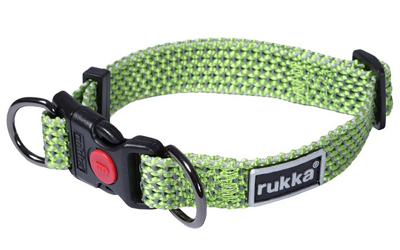 rukka Star Collar Hundehalsband, lime