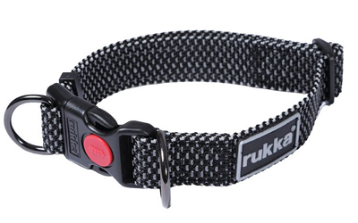 rukka Star Collar Hundehalsband, schwarz