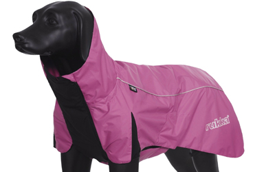 rukka Wave Raincoat Regenmantel, pink/black