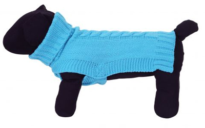 rukka Wooly Knitwear Hundepullover, aqua