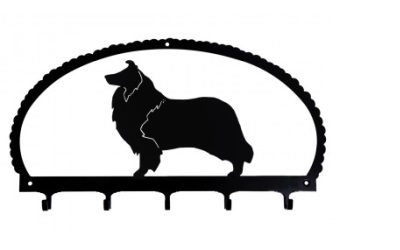 Schlüsselbrett Langhaarcollie