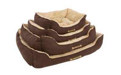 Scruffs Cosy Box Bed braun