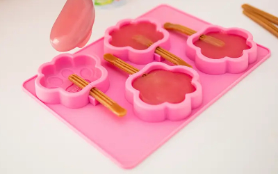 Smoofl mittlere Silikon-Pfotenform, rosa