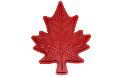 Sodapup Futterspielzeug Canadian Maple Leaf Ahornblatt, rot
