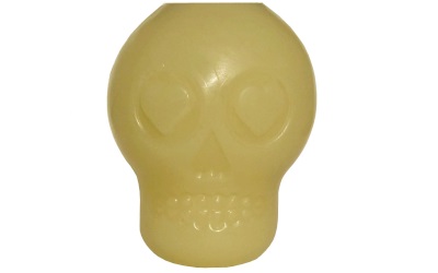 SodaPup Glow in the Dark Skull Hundespielzeug