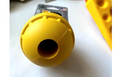 SodaPup ID Ball Hundespielzeug Yellow