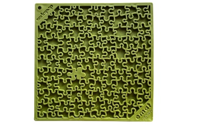 SodaPup Jigsaw Lick Mat Hundespielzeug Green