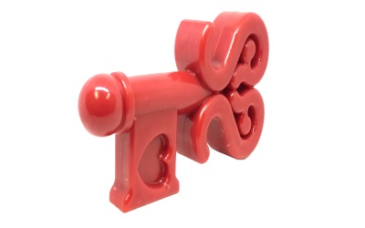 SodaPup Key To My Heart Ultra Durable Nylon Dog Chew Toy