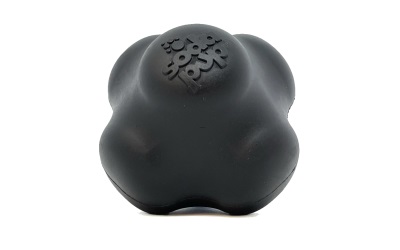 SodaPup Magnum Black Crazy Bounce Ball Hundespielzeug