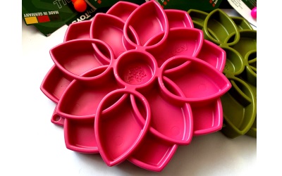 SodaPup Mandala Design eTray Futterspielzeug/Hundenapf Pink