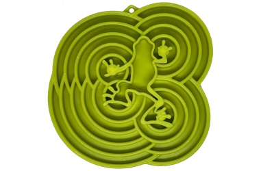 SodaPup Water Frog Design eTray Futterspielzeug Green