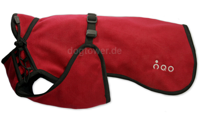 Softshell Hundemantel IQO VXf, rubinrot