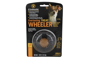 dog eats chocolate bar