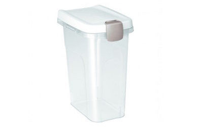 Futtercontainer Cibo transparent/weiß