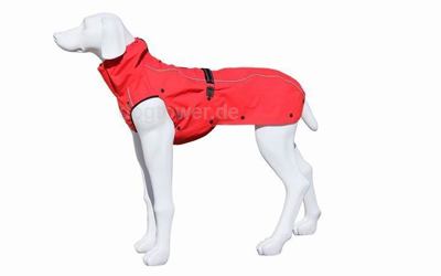 Stock & Stein Hundejacke Rainmaster, simply Red