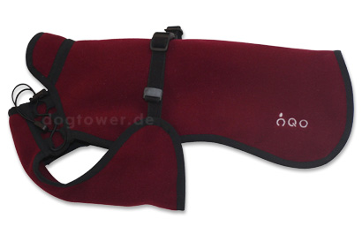 Thermofleece Hundemantel IQO XW, bordeaux