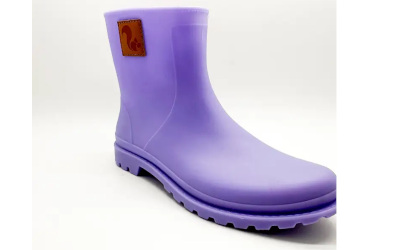 thies Bio Regenstiefel vegan 100% wasserdicht, lavendel
