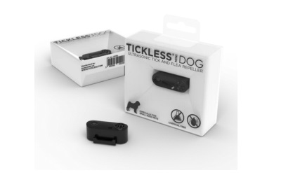 Tickless Mini Dog Schwarz wiederaufladbar