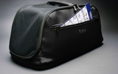 Vierbeiner und Flugtickets immer am Mann