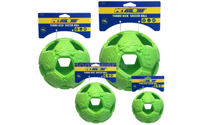 Turbo Kicker Soccer Ball in grün