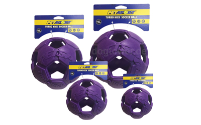Turbo Kicker Soccer Ball in lila