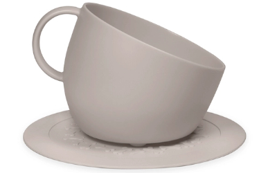 United Pets CUP Dog Bowl Hundenapf, taube