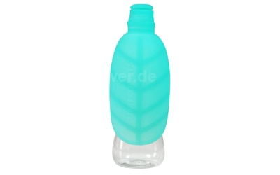 United Pets Leaf Silikonaufsatz für Trinkflasche, aquamarine