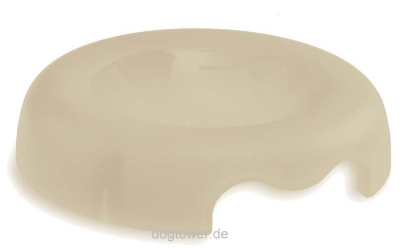 United Pets Kunststoff- Napf, beige