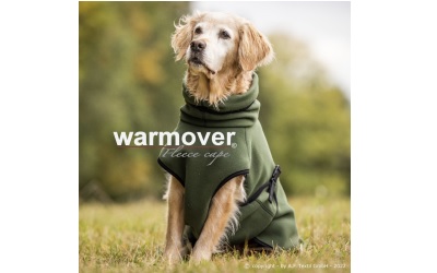 WARMOVER Fleece cape pine green