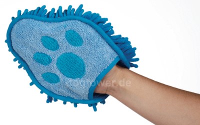Waschhandschuhe für Hunde