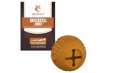 Wildfang Hundeball Snackball Simba, orange