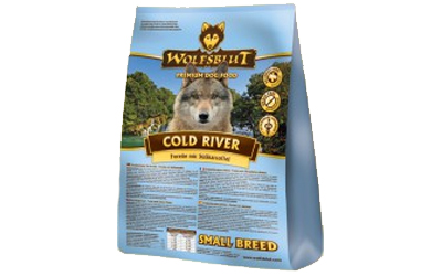 Wolfsblut Cold River SMALL BREED Trockenfutter für Hunde mit mit Forelle und Süßkartoffel