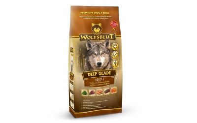 Wolfsblut Deep Glade Adult Trockenfutter für Hunde mit Rothirsch und Wasserbüffel