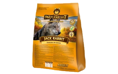 Wolfsblut Jack Rabbit ADULT Trockenfutter für Hunde mit Kaninchen und Gemüse