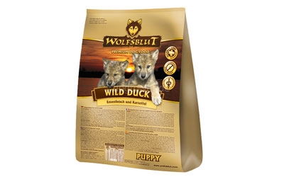 Trockenfutter Wolfsblut Wild Duck Puppy