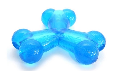 Spielknochen in aqua-blau