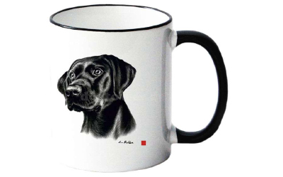 Tasse mit Labrador Motiv