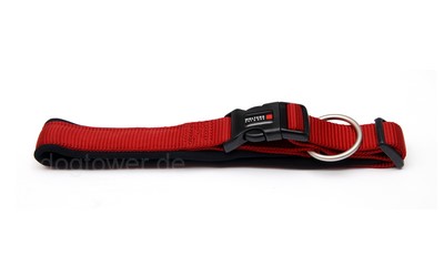 Halsband Professional Comfort, rot/schwarz