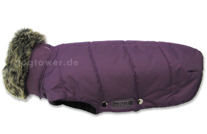 Wolters Hundemantel Parka, pflaume