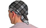 Aqua Coolkeeper Kopftuch Cooling Bandana / Scullycap, scottish gray