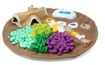 AFP Dig it Schnüffelmatte Round Fluffy mat with cute toy