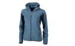 Anar Ahkku Q Damen Fleecejacke blau