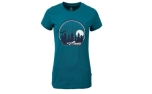 Anar Baidi Damen T-Shirt petrol