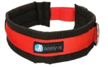 annyX Steckhalsband Fun, schwarz/rot