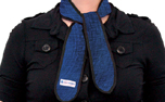 Aqua Coolkeeper Cooling Necktie, kühlendes Halsband, pacific blue