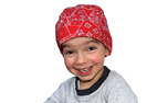 Aqua Coolkeeper Kopftuch Cooling Bandana Kids, Red Western