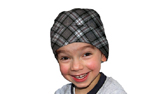 Aqua Coolkeeper Kopftuch Cooling Bandana Kids, scottish gray