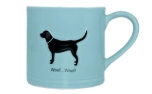 Bailey & Friends Tasse Labrador Blau